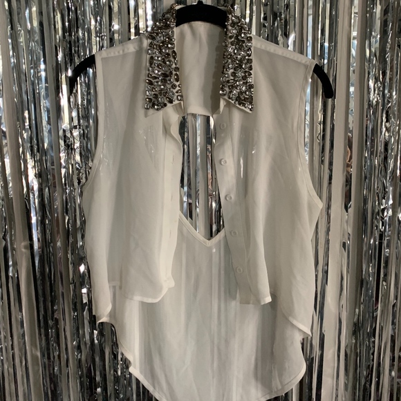 Millau Tops - LF High/Low Blouse